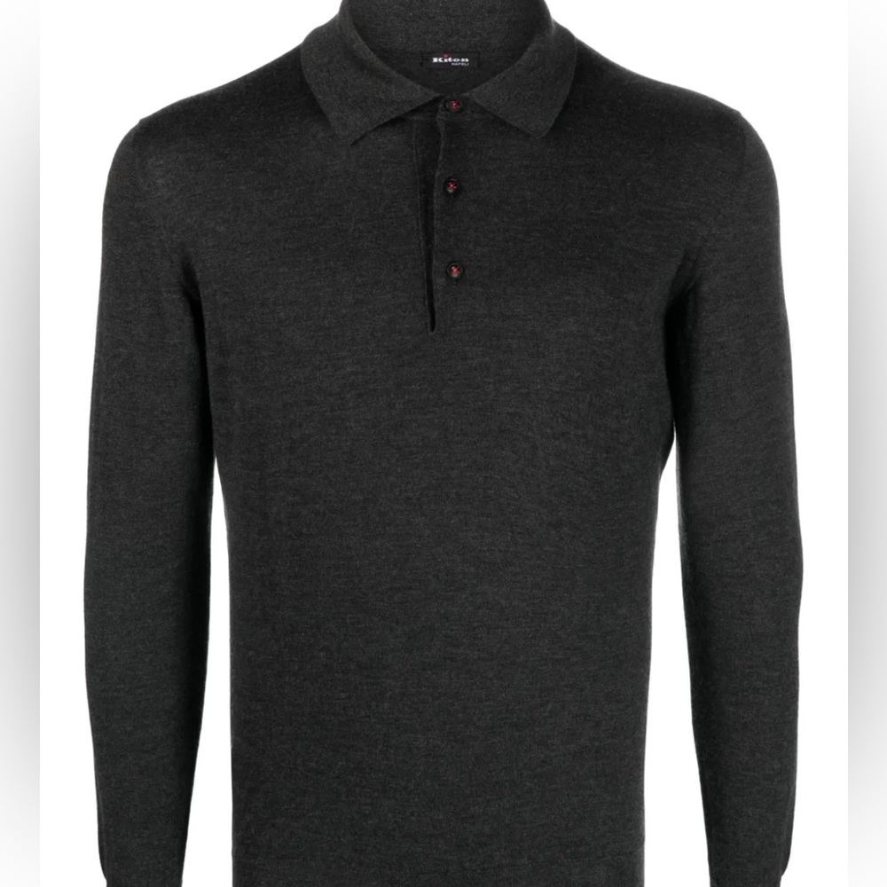 Kiton
polo-collar button-fastening polo shirt - Picture 1 of 8